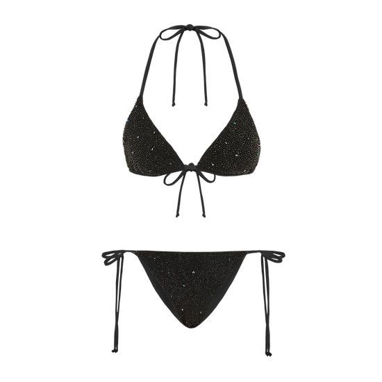 Amel Black Bikini Bottom Pack Shot image