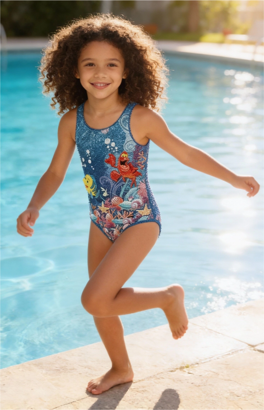 Oceanus | Disney Kids Mystic Shores swimsuit