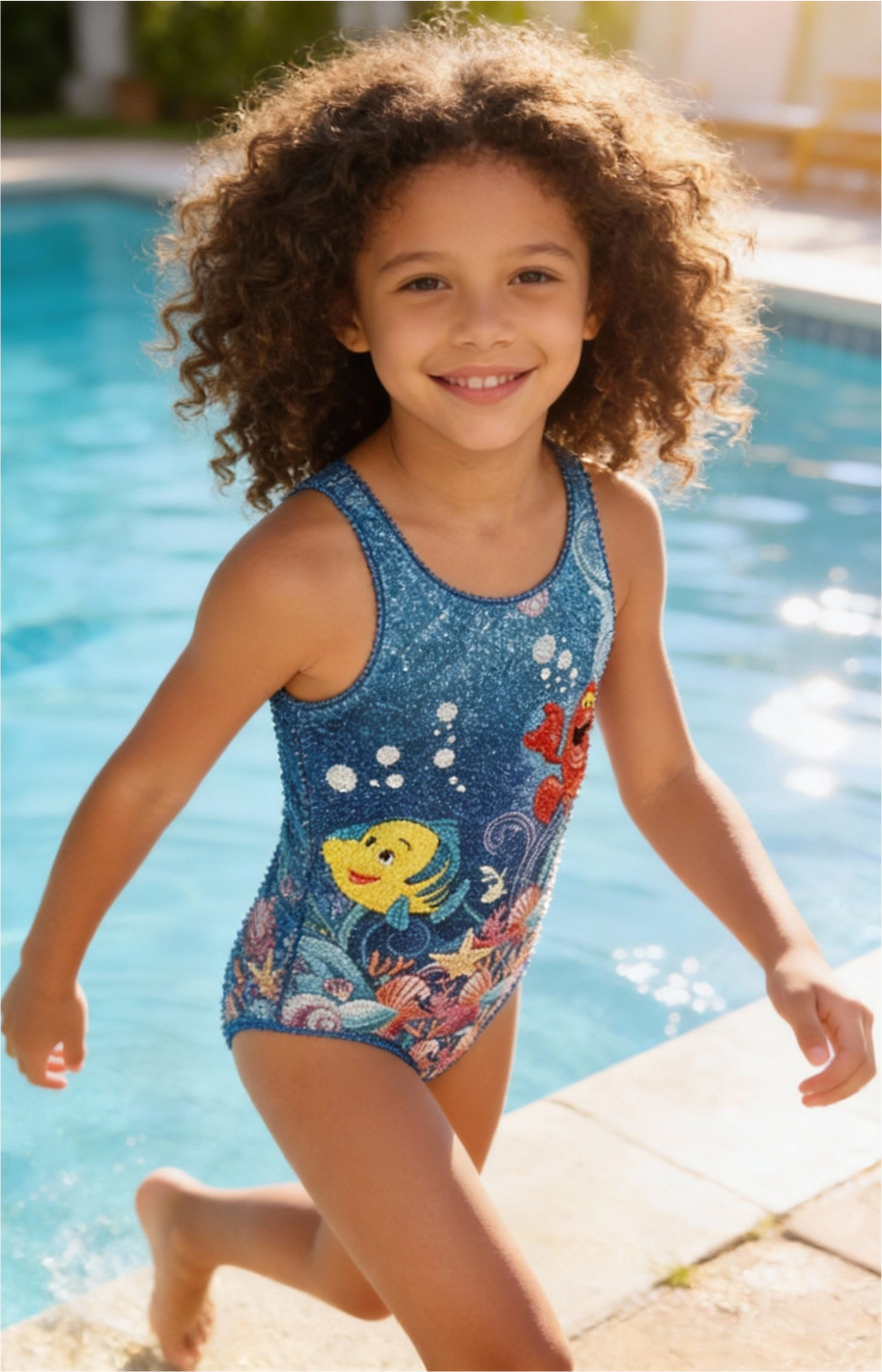 Oceanus | Disney Kids Mystic Shores swimsuit