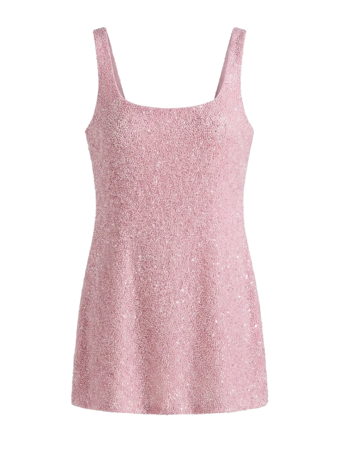 Sofia Hand Beaded Dress Pale Pink