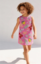 Oceanus | Disney Kids Seabreeze Fuschia dress