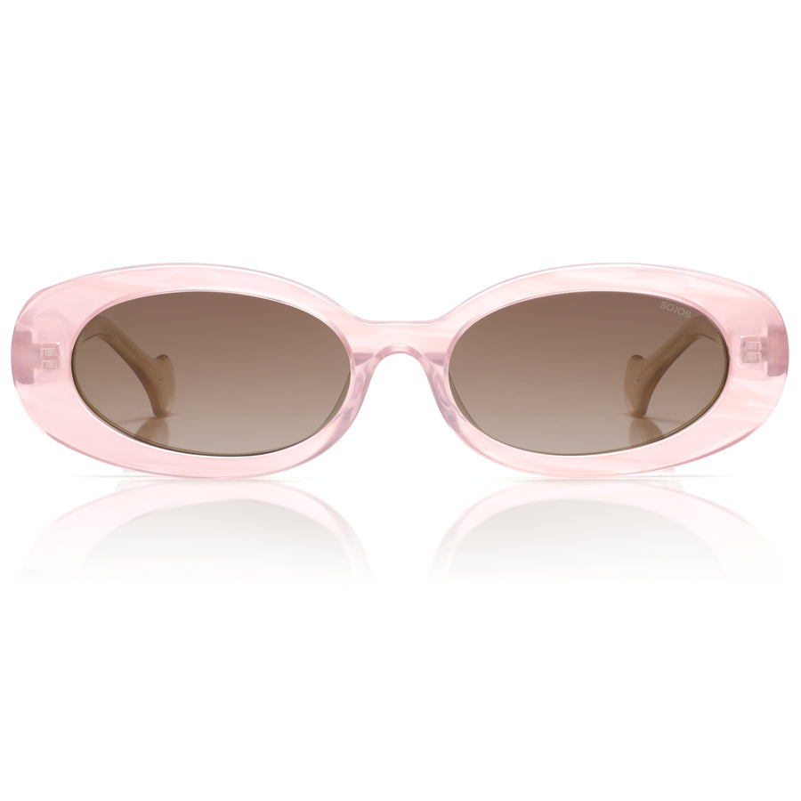 Oceanus x SOJOS Veronica Sunglasses Pink