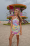 South Beach Halterneck Beaded Mini Dress