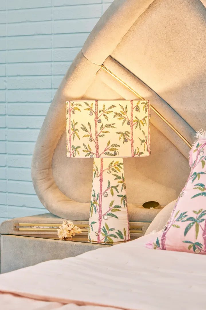 Pachira Lamp in Pink