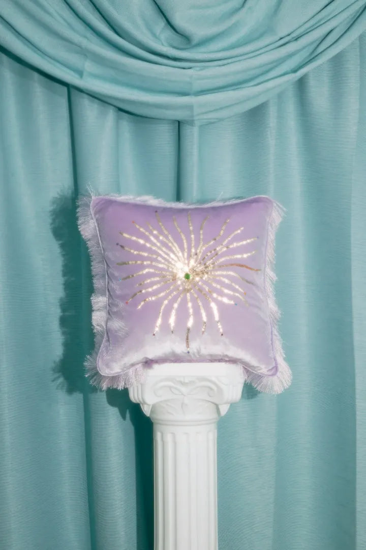 Callie Cushion in Purple