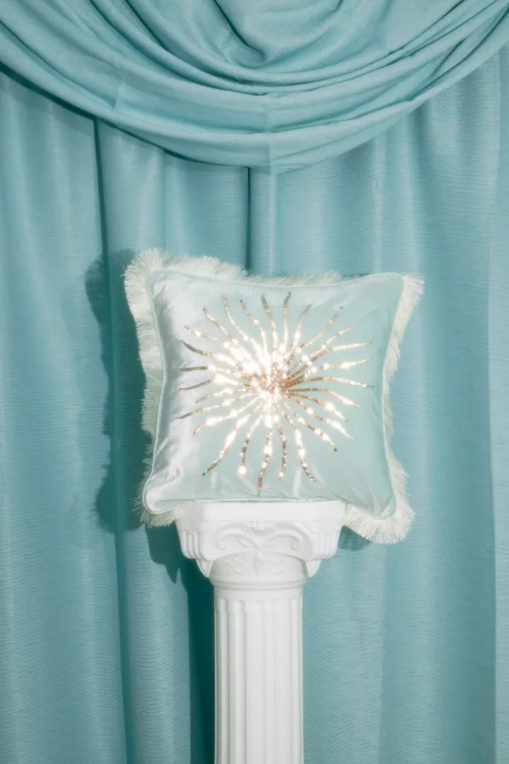 Callie Cushion in Blue