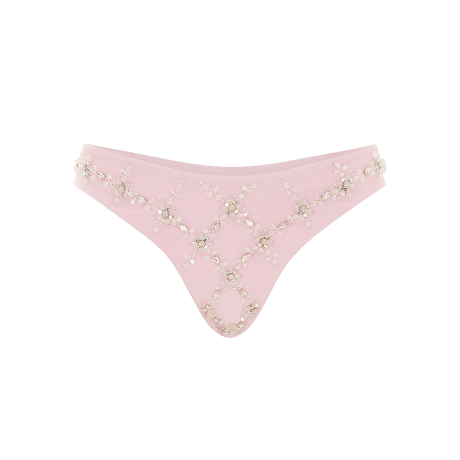 Rose Flattering  Bikini Bottoms