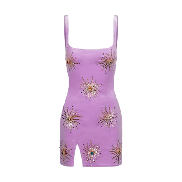 Callie Dress in Lilac by Oceanus