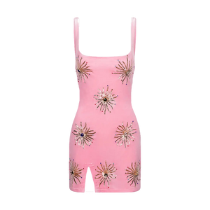 Callie Dress Pink - Oceanus Swimwear