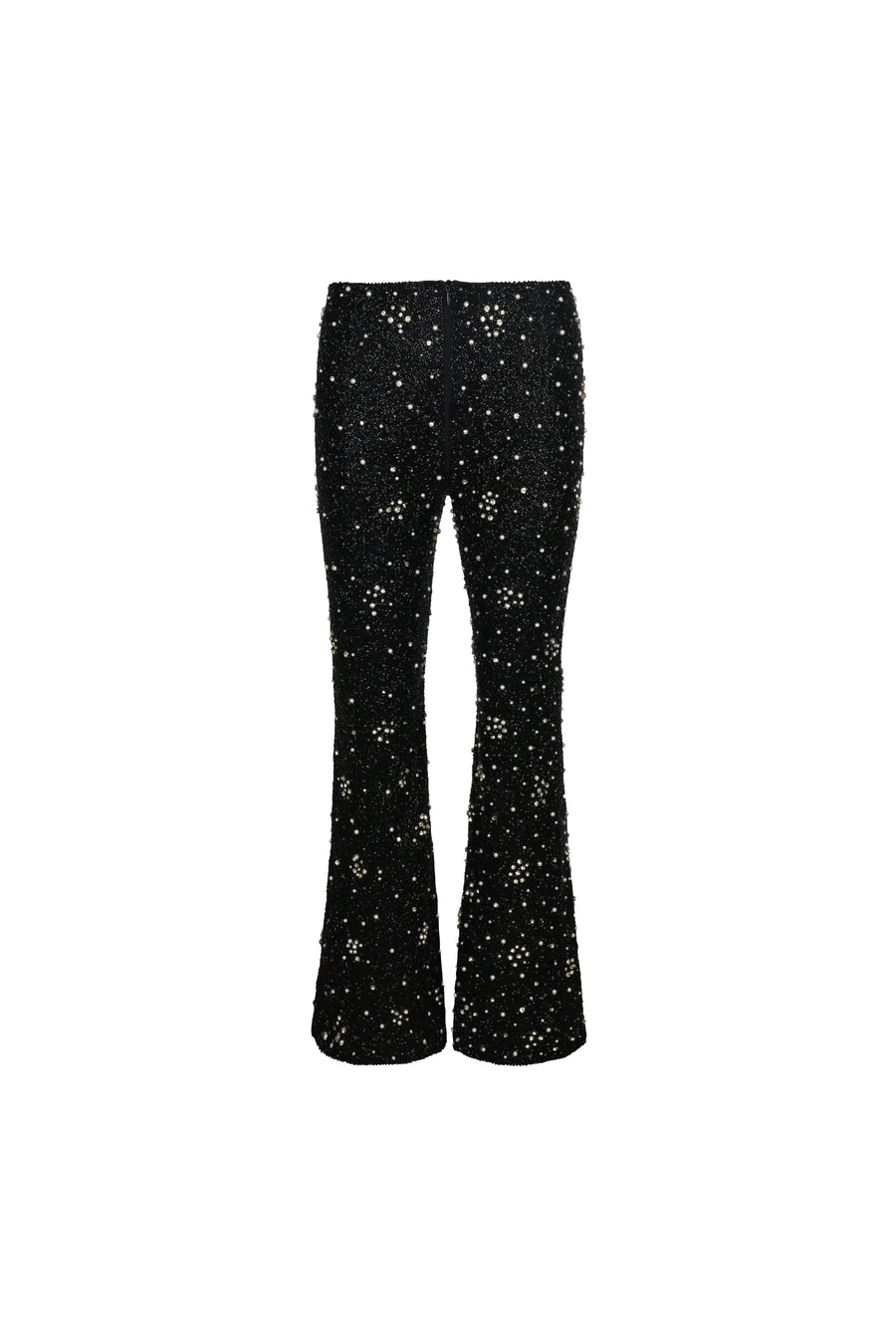 Calista Black Co-ord Beaded Trousers - Daphne x Oceanus