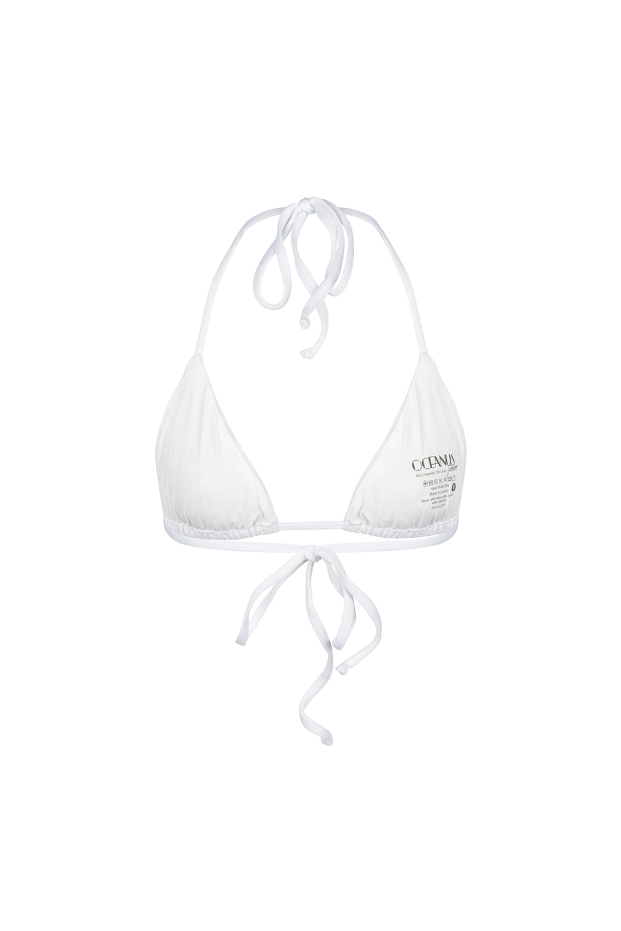 Stella Ocean Bikini Top White