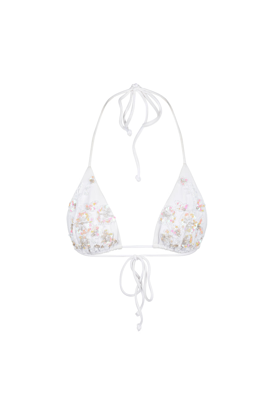 Stella Ocean Bikini Top White