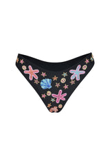 Scarlett Hand Embroidered Luxe Bikini Top - Oceanus Swimwear