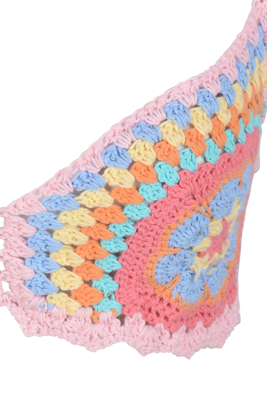 Alana Multi-Colour Crochet Bralette