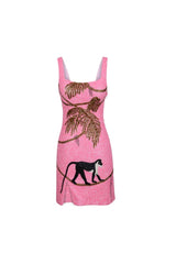 St. Barth Hand - Beaded Crystal Dress - Pink - Oceanus Swimwear