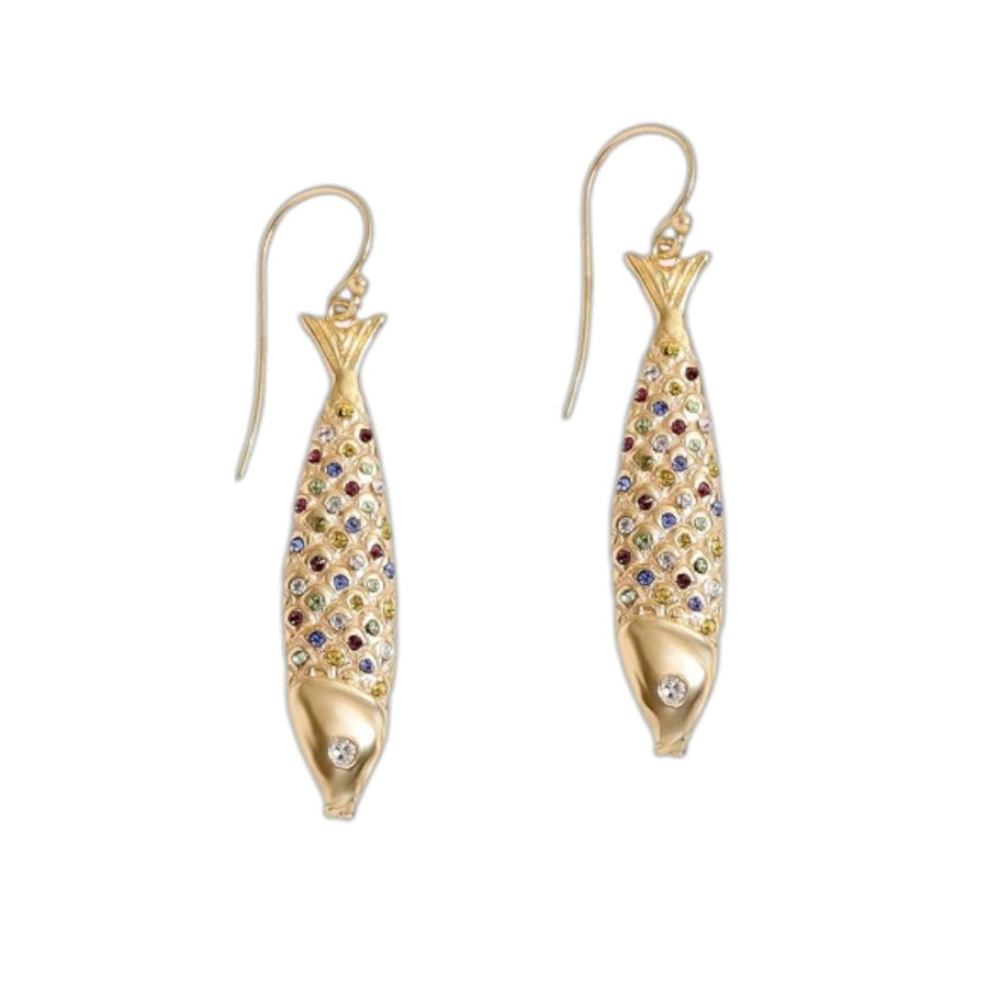 Glimmerfish Earrings - Oceanus Swimwear