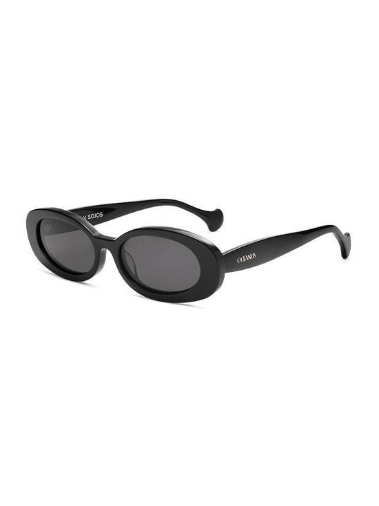 Oceanus x SOJOS Veronica Sunglasses Black - Oceanus Swimwear