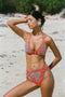 Mia Marina Bikini Top - Multi Color