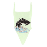 Marina Vintage Neckline Swimsuit - Oceanus Swimwear