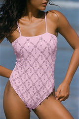 Calliope Thin Straps One Piece Swimsuit - Oceanus Swimwear