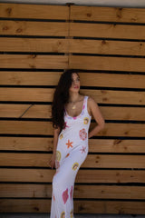 New York Bold Strapped Maxi Dress - Oceanus Swimwear