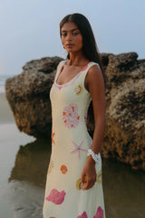 New York Bold Strapped Maxi Dress - Oceanus Swimwear