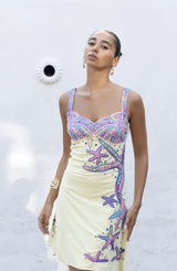 Crescent Shell Mini Dress - Oceanus Swimwear