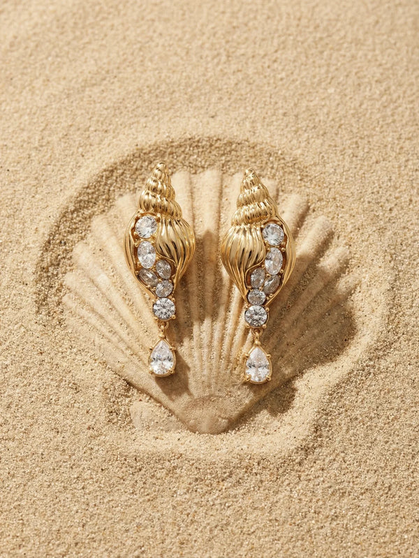 Marcenaria Metal Drop Earrings