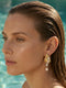 Mercenaria Earrings Gold