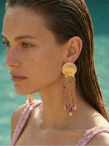 Mya Red Earrings