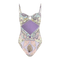 Moira High Leg Chic Cut-Out Lilac Swimsuit