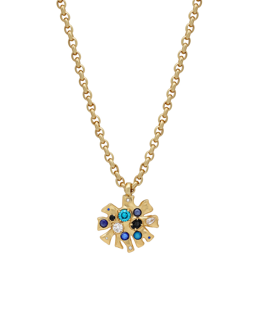 Starbrust Blue Necklace