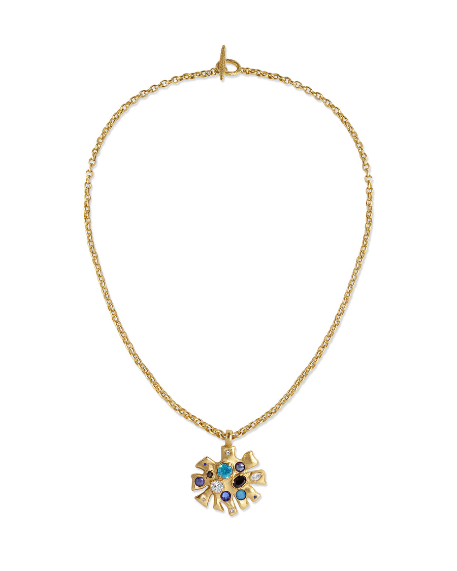 Starbrust Blue Necklace
