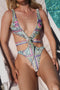 Carlotta Talia Beaded Swimsuit Multicolour