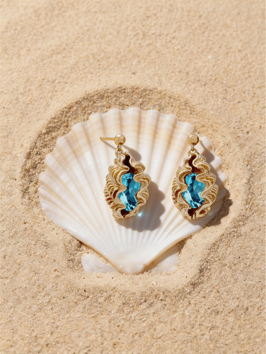 Panopea Earrings Multi Colour