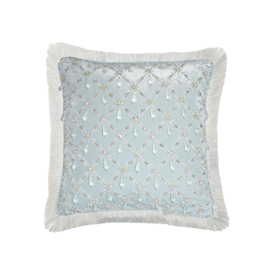 Calliope Cushion in Blue