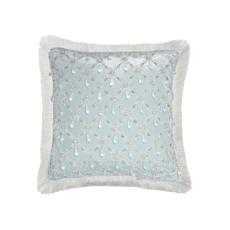 Calliope Cushion in Blue - Oceanus Swimwear