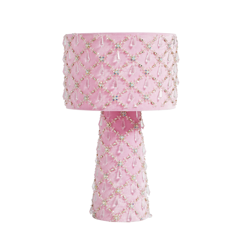 Calliope Lamp in Pink