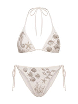 Coraline Embellished Multi Colour Bikini Bottom
