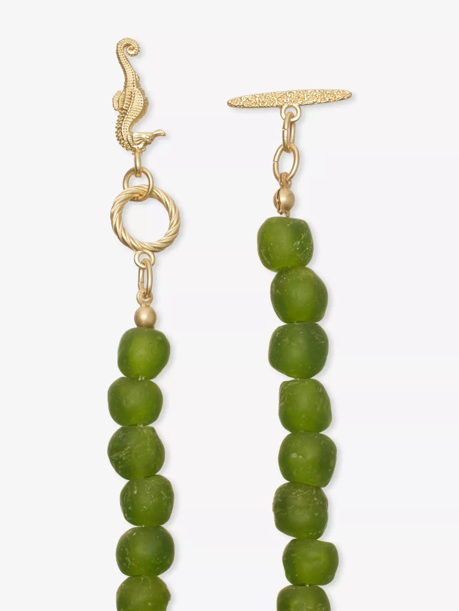 Meretrix Necklace in Green