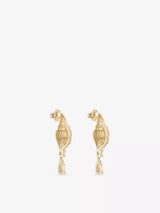 Marcenaria Metal Drop Earrings