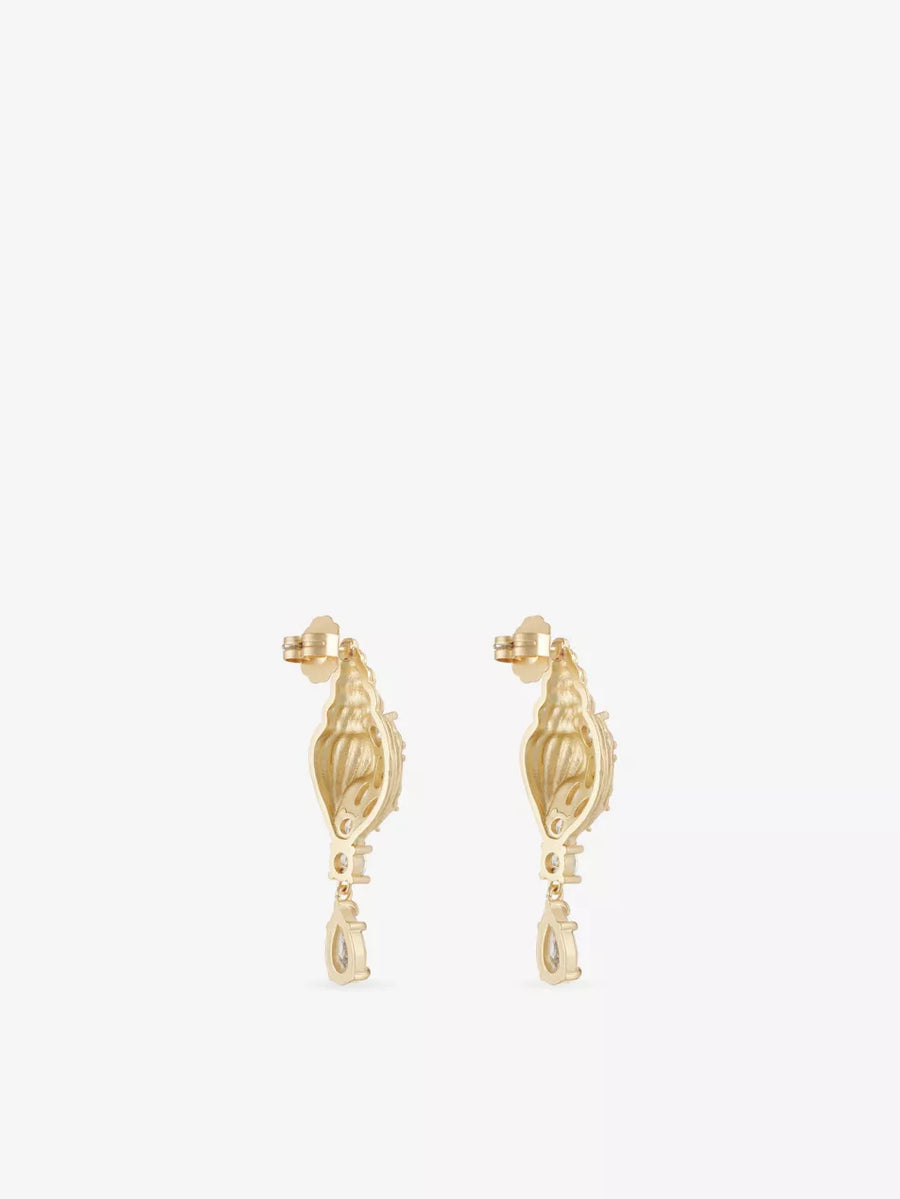Marcenaria Metal Drop Earrings