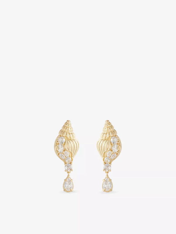 Marcenaria Metal Drop Earrings