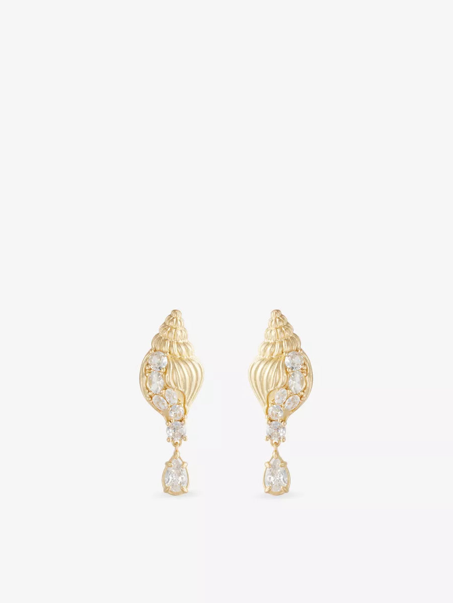 Marcenaria Metal Drop Earrings