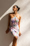 Shell Halterneck Mini Dress