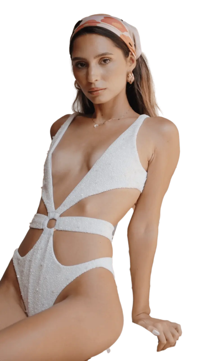 Carlotta Halterneck Premium Swimsuit Multi Colour