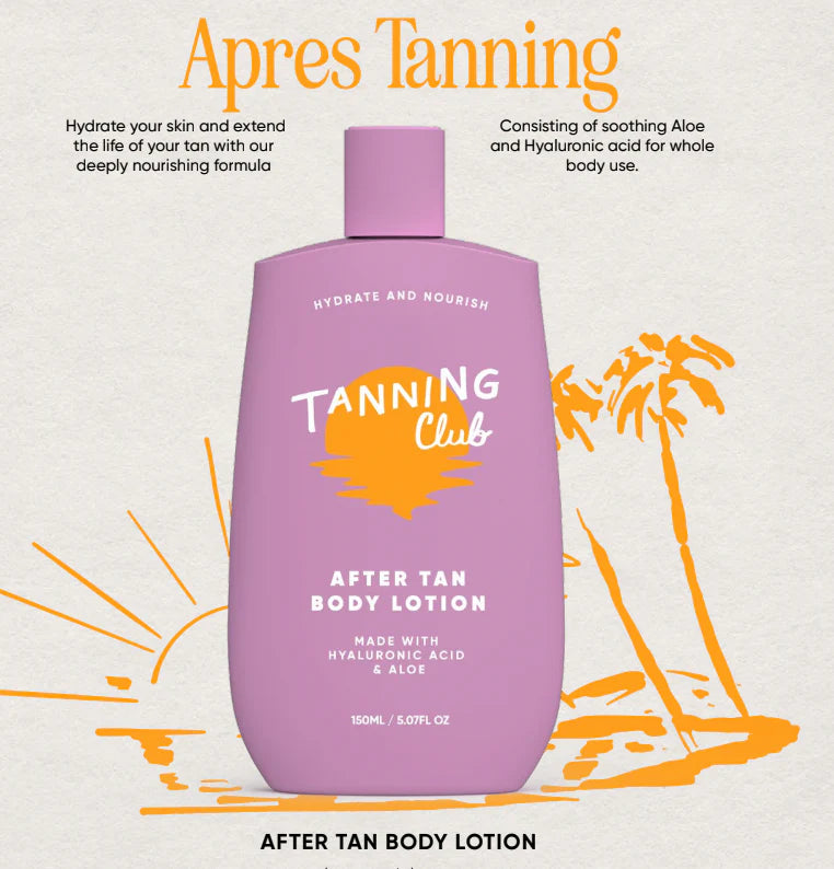 Tanning Club After Tan Body Lotion