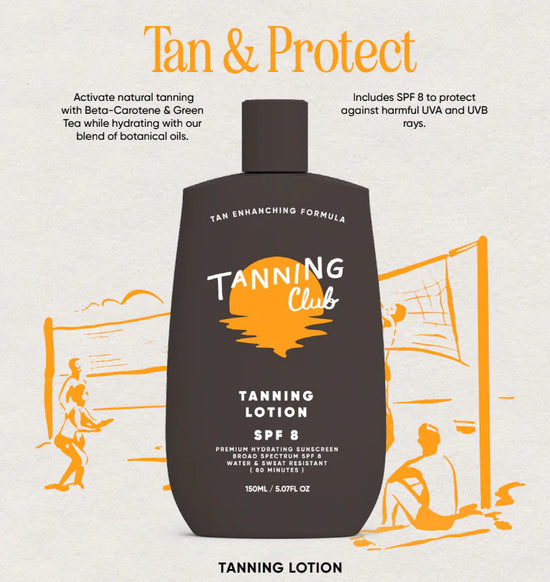 Tanning Club Tanning Lotion SPF 8