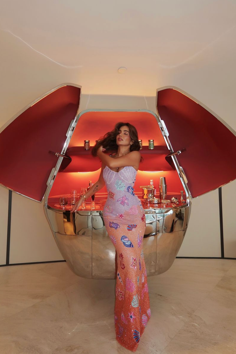 Oceanus x The Red نجمة Najma Maxi Dress