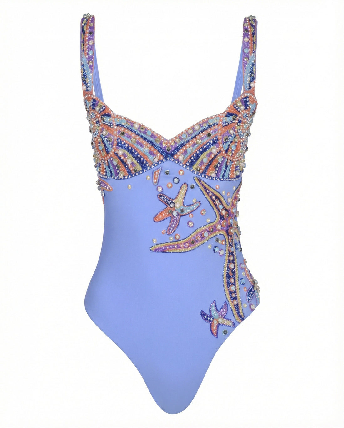 Selene Sea Shell Swimsuit Lilac
